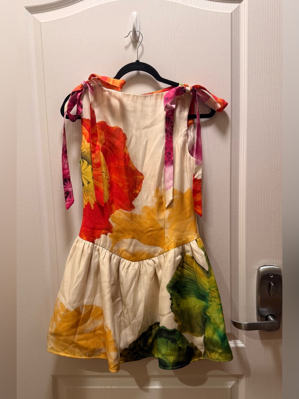 ELLIATT Lilia A-Line Mini Dress in Multi Floral Summer Dress Size S NWT - Picture 5 of 7